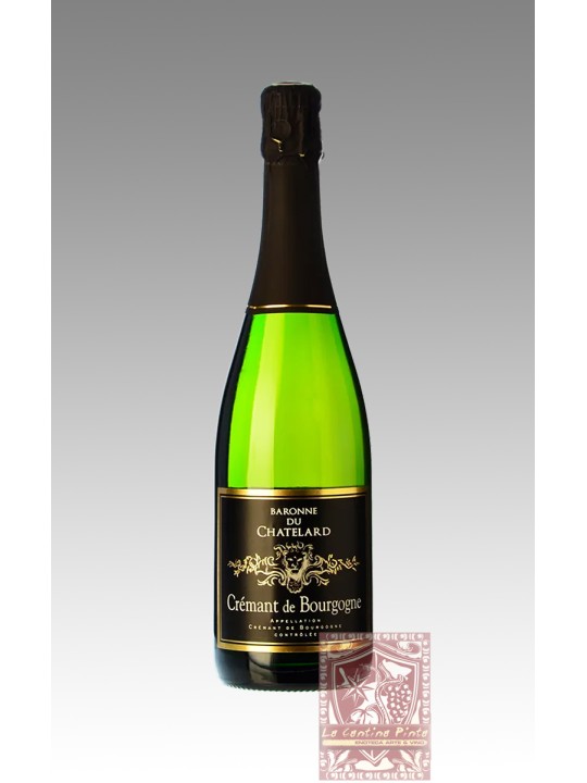 CREMANT DE BOURGOGNE BLANC DE BLANS BARONNE DU CHATELARD