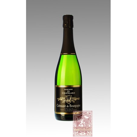 CREMANT DE BOURGOGNE BLANC DE BLANS BARONNE DU CHATELARD