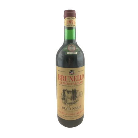 BRUNELLO DI MONTALCINO SILVIO NARDI 1971 FATTORIA CASALE DEL BOSCO
