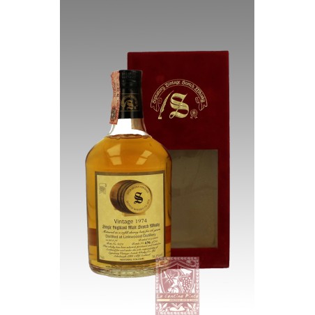 LINKWOOD VINTAGE 1974 SINGLE MALT SCOTCH WHISKY 26 Y.O.  SIGNATORY