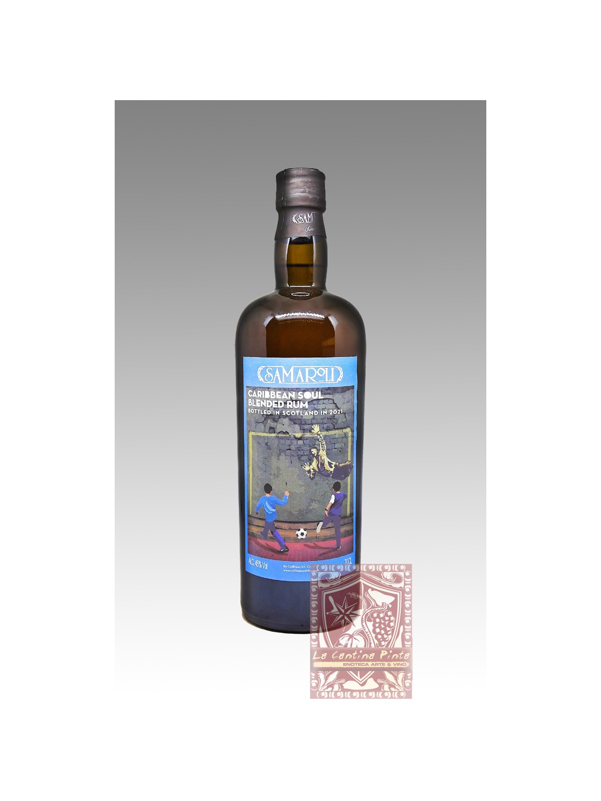 BLENDED RUM CARIBBEAN SOUL 2021 ED. SECOND RELEASE 70 CL - SAMAROLI