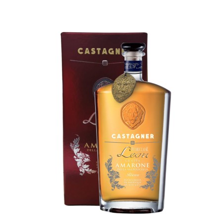 GRAPPA DI AMARONE DELLA VAPOLICELLA RISERVA FUORICLASSE LEON INVECCHIATA 18 MESI IN BARRIQUE - CASTAGNER