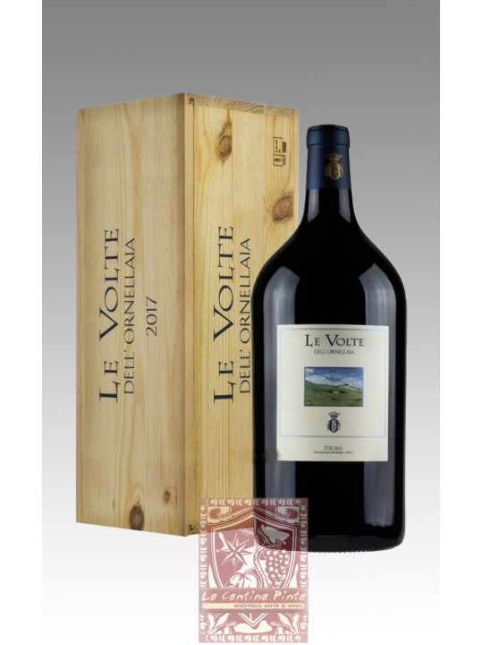 LE VOLTE DELL'ORNELLAIA 2022 DOPPIA MAGNUM 3 LT. CASSA LEGNO - TENUTA DELL'ORNELLAIA E MASSETO