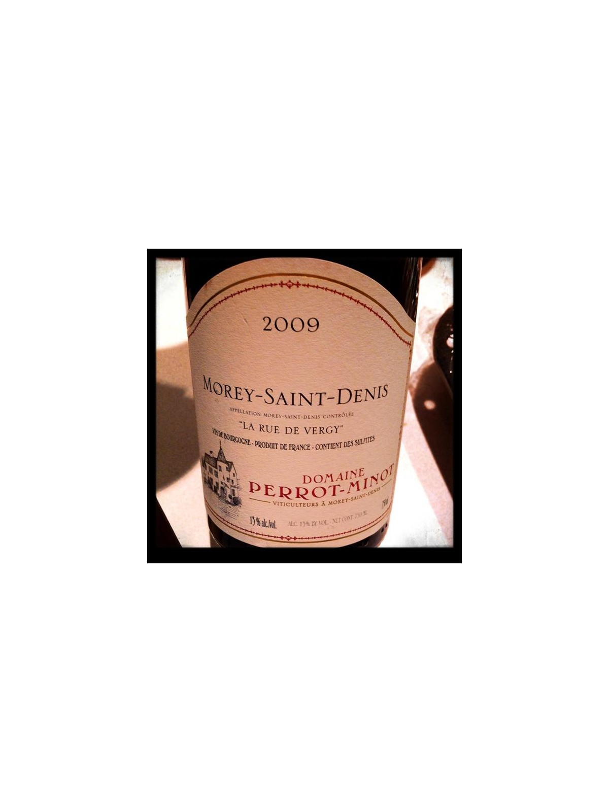 MOREY-SAINT-DENIS LA RUE DE VERGY 2010 - DOMAINE PERROT-MINOT