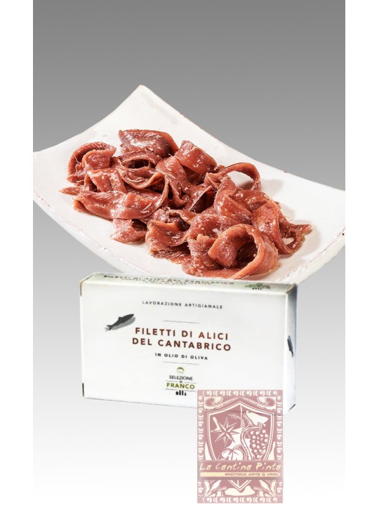 SELEZIONE DI FRANCO  FILETTI DI ALICI DEL CANTABRICO