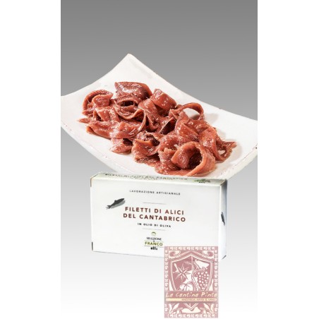SELEZIONE DI FRANCO  FILETTI DI ALICI DEL CANTABRICO