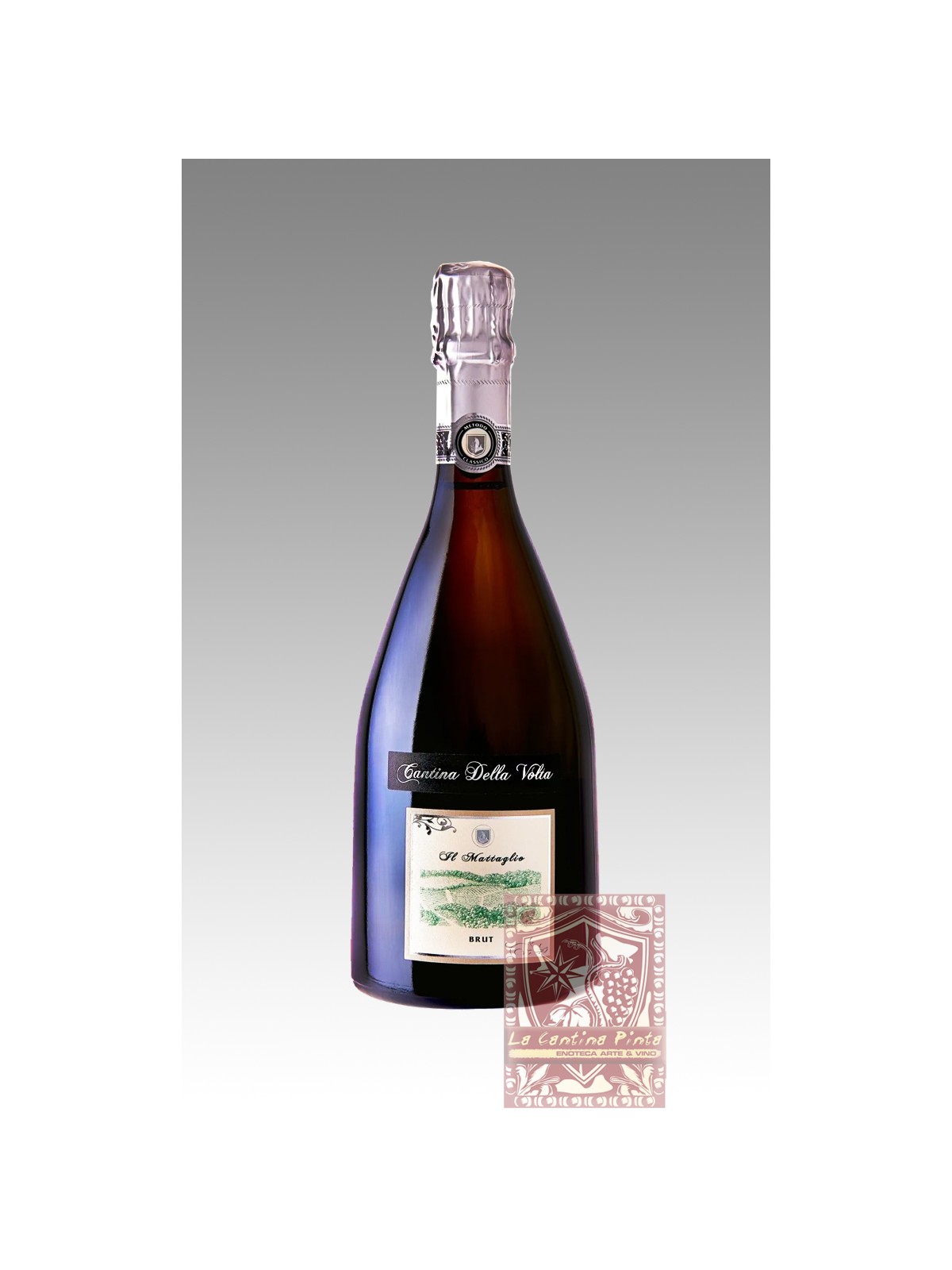 IL MATTAGLIO BRUT BdN 2016  VINO SPUMANTE DI QUALITA' METODO CLASSICO - CANTINA DELLA VOLTA