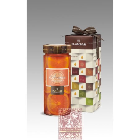 VASO GOLOSO ARANCIA CON LIQUORE AL BRANDY