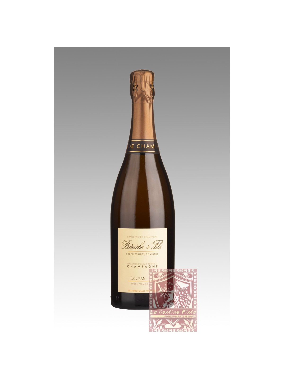 CHAMPAGNE EXTRA BRUT LE CRAN 2012 1er  CRU -  BERECHE ET FILS
