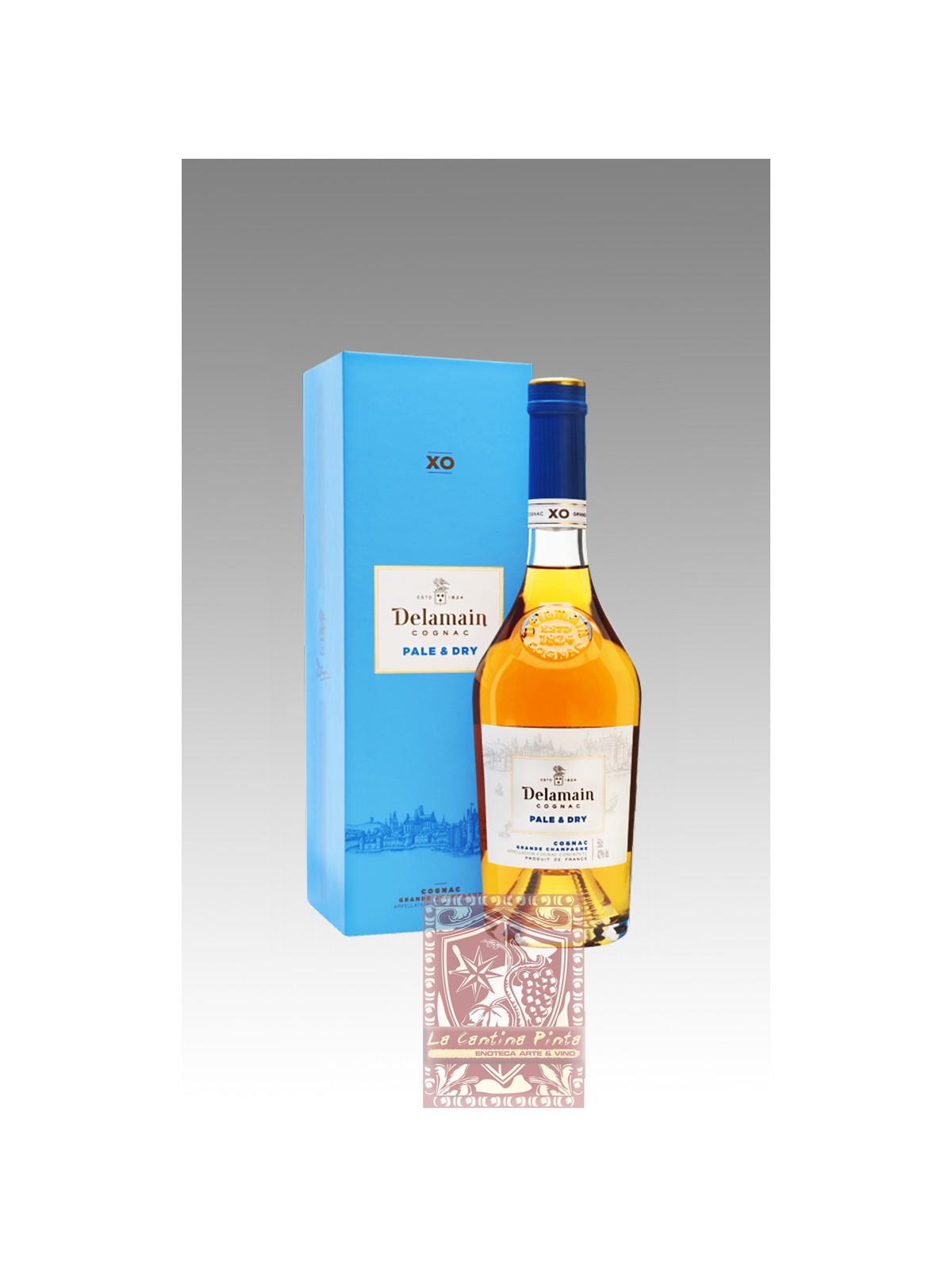 PALE & DRY COGNAC X.O. GRANDE CHAMPAGNE 50 CL  - DELAMAIN
