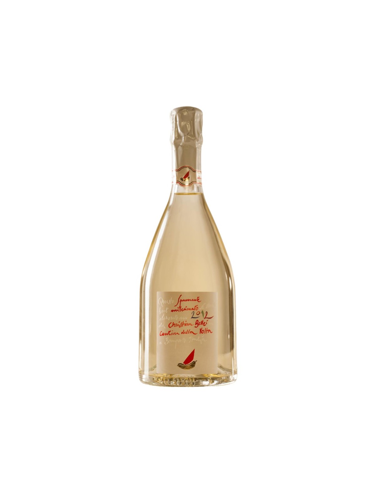 VINO SPUMANTE DI QUALITA' CHRISTIAN BELLEI  METODO CLASSICO 2012 MAGNUM 1.5 LT - CANTINA DELLA VOLTA