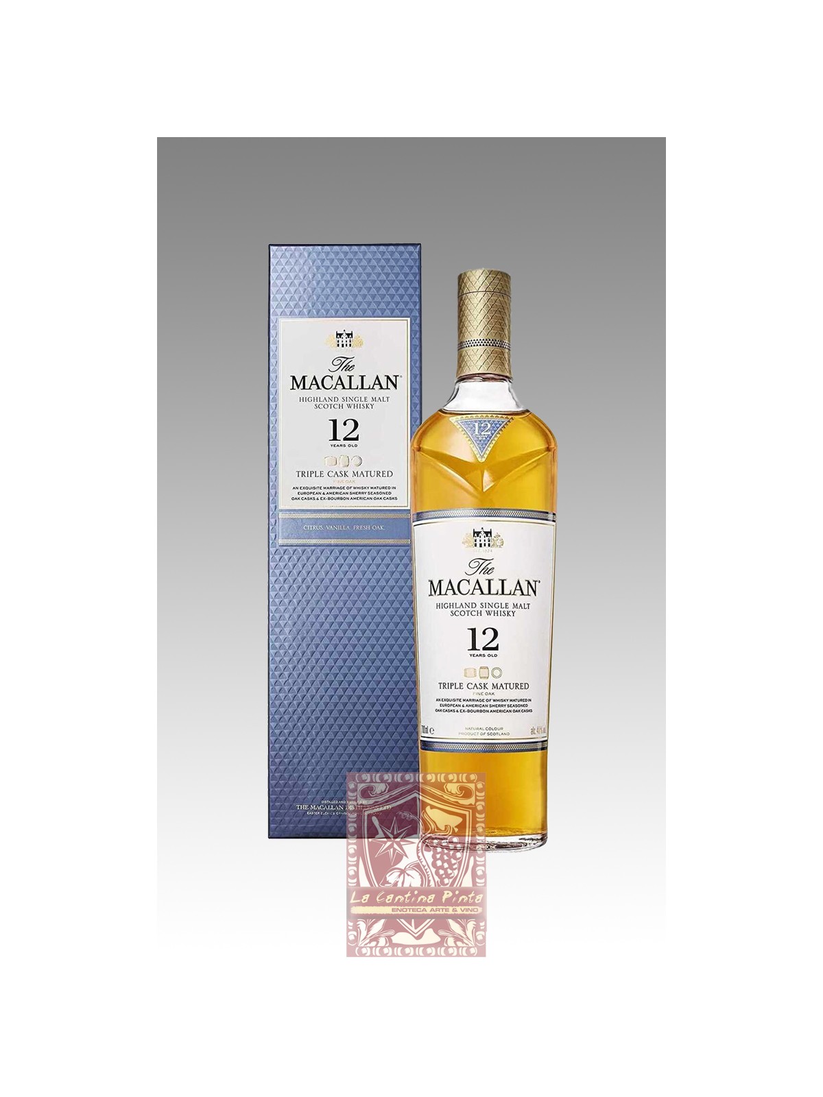 WHISKY THE MACALLAN TRIPLE CASK 12 Y.O.