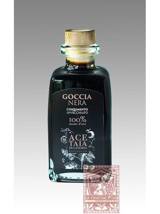 GOCCIA NERA CONDIMENTO INVECCHIATO ALIMENTARE AGRODOLCE 250 ML - ACETAIA DI CANOSSA