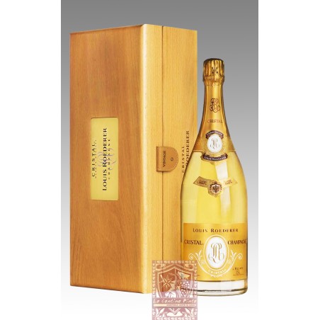 CHAMPAGNE CRISTAL 2002 MAGNUM 1,5 LT CASSA LEGNO - LOUIS ROEDERER