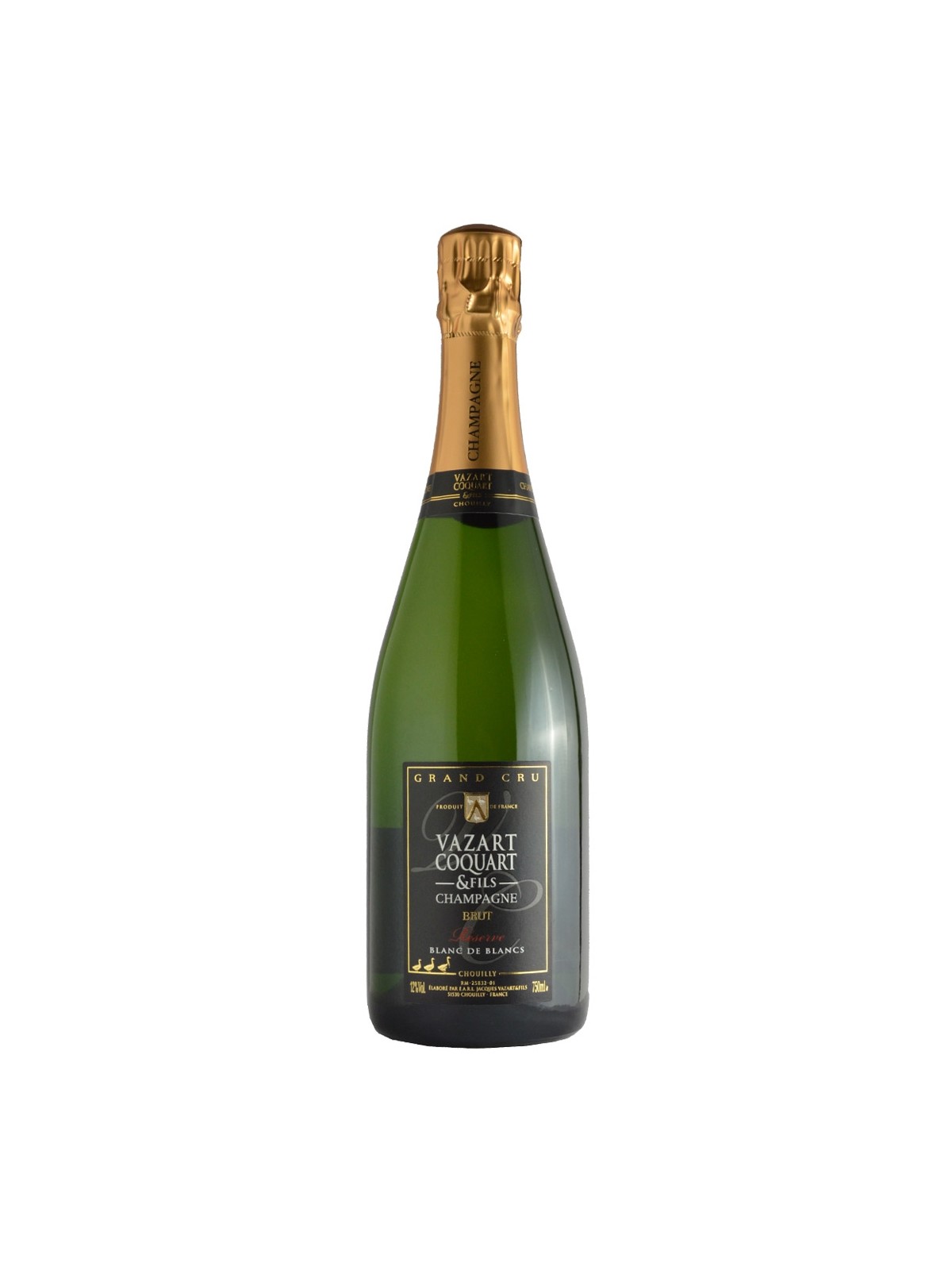CHAMPAGNE RESERVE GRAND CRU BRUT  VAZART-COQUART CHOUILLY