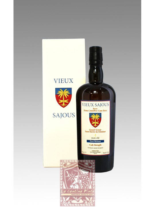CLAIRIN  VIEUX SAJOUS 4 Y.O. VELIER FIRST RELEASE CASK STRENGTH