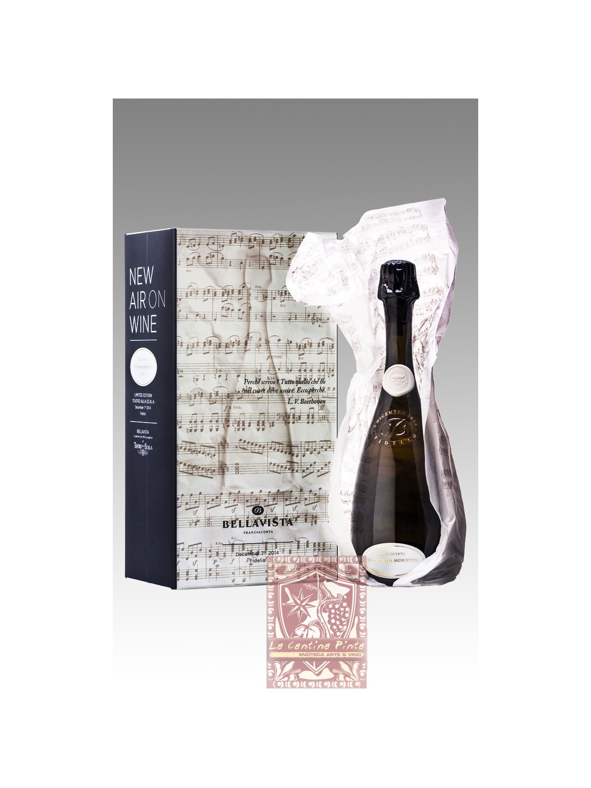 BELLAVISTA BRUT RISERVA VITTORIO MORETTI  TEATRO ALLA SCALA FIDELIO 2004