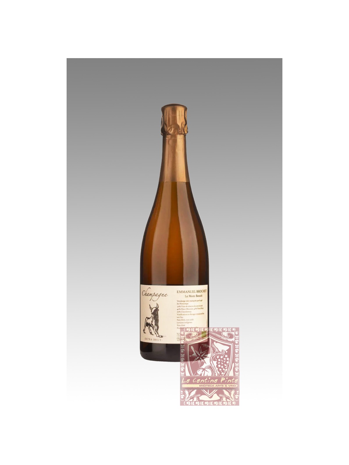 CHAMPAGNE EMMANUEL BROCHET  LE MONT BENOIT V 2020   EXTRA BRUT