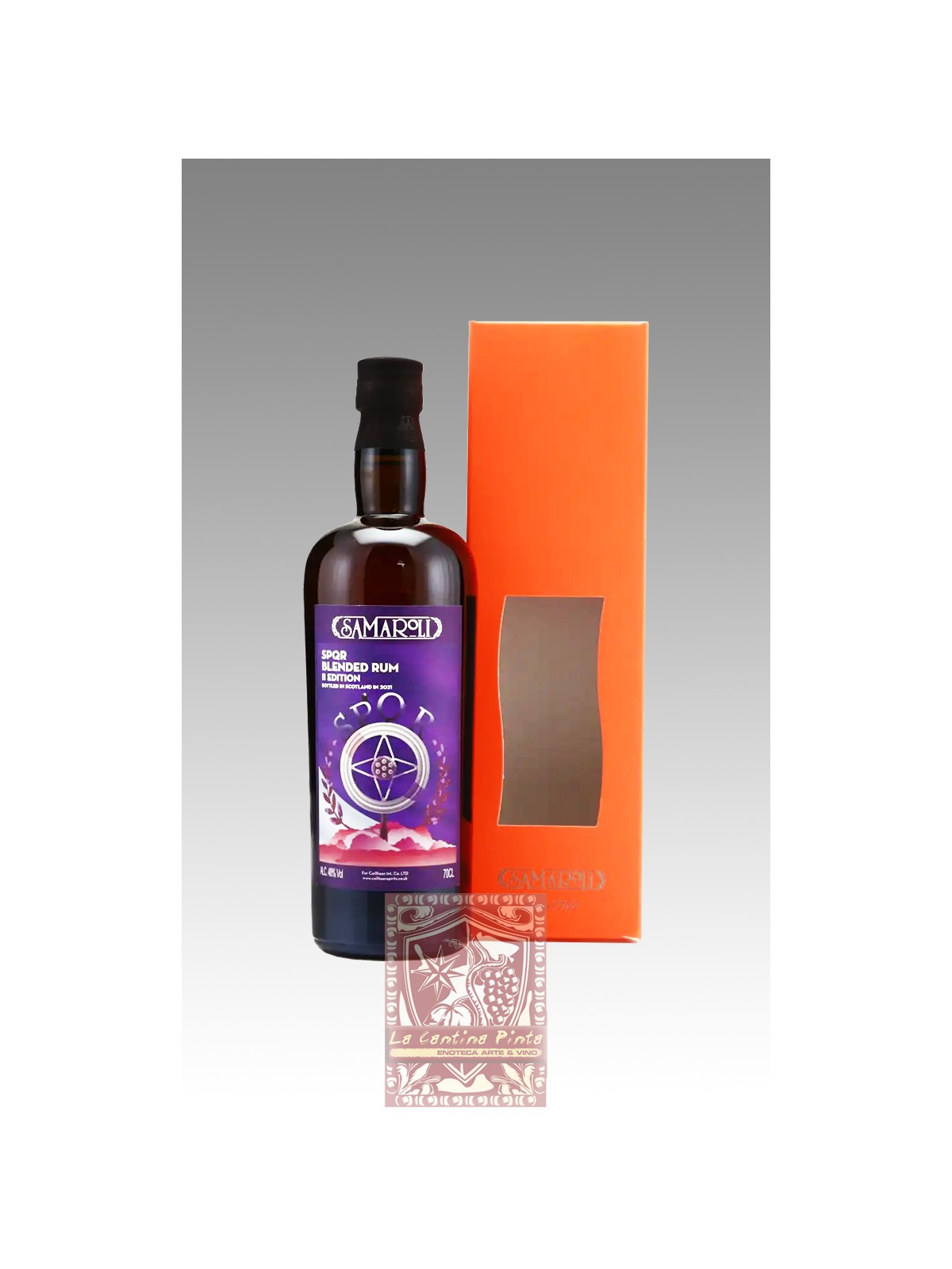 RUM SPQR II  EDITION BLENDED  0,70 CL - SAMAROLI
