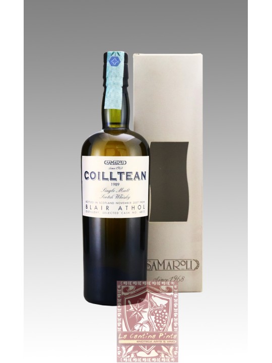 SINGLE MALT WHISKY COILLTEAN 1989/2007  BLAIR ATHOL SEL. CASK N° 4812 - SAMAROLI