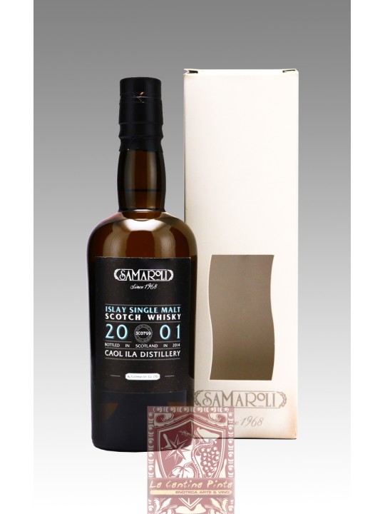 ISLAY SINGLE MALT SCOTCH WHISKY CAOL ILA 2001 / 2014  50CL - SAMAROLI