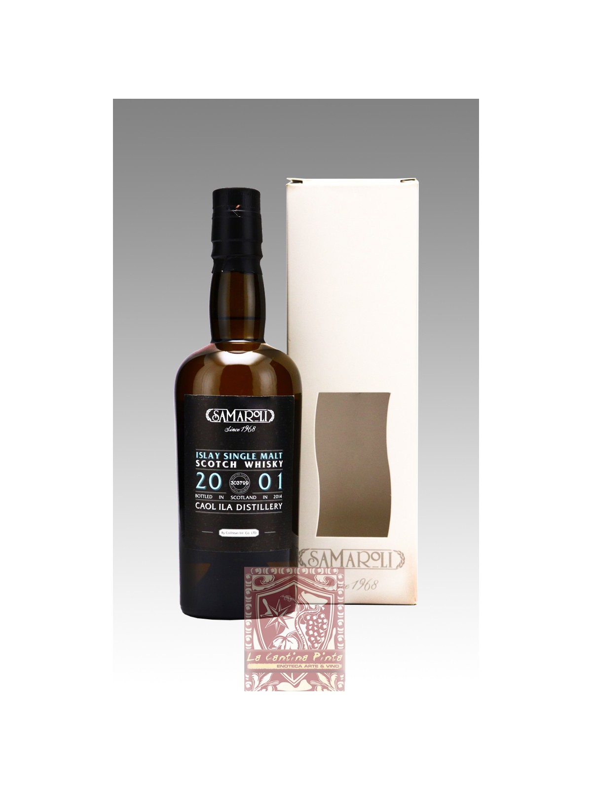 ISLAY SINGLE MALT SCOTCH WHISKY CAOL ILA 2001 / 2014  50CL - SAMAROLI