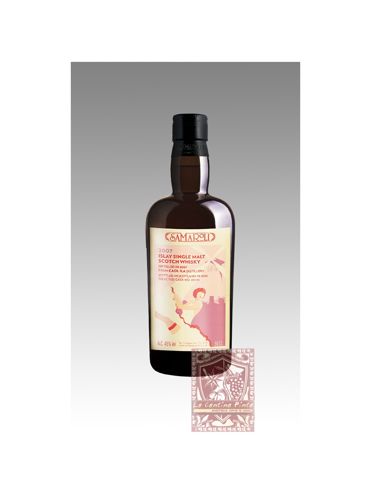 ISLAY SINGLE MALT SCOTCH WHISKY CAOL ILA 2007/2018 - 50 CL SAMAROLI