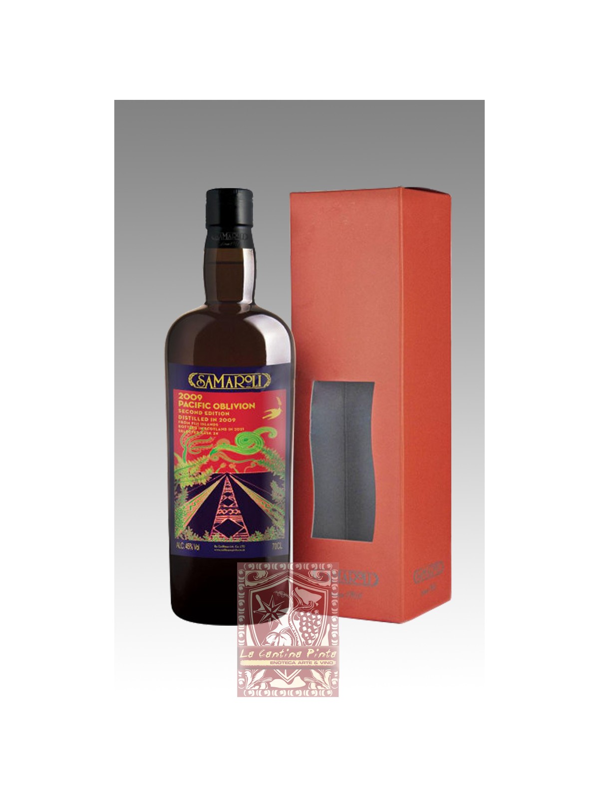 FIJI RUM PACIFIC OBLIVION 2009/ 2021 SECOND EDITION SEL. CASK N° 50 - SAMAROLI