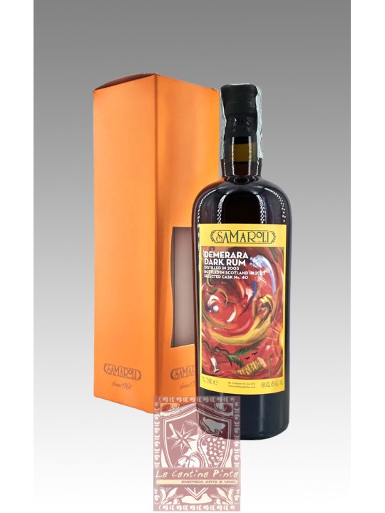 DEMERARA DARK RUM 2003/2022 70 CL -  SAMAROLI