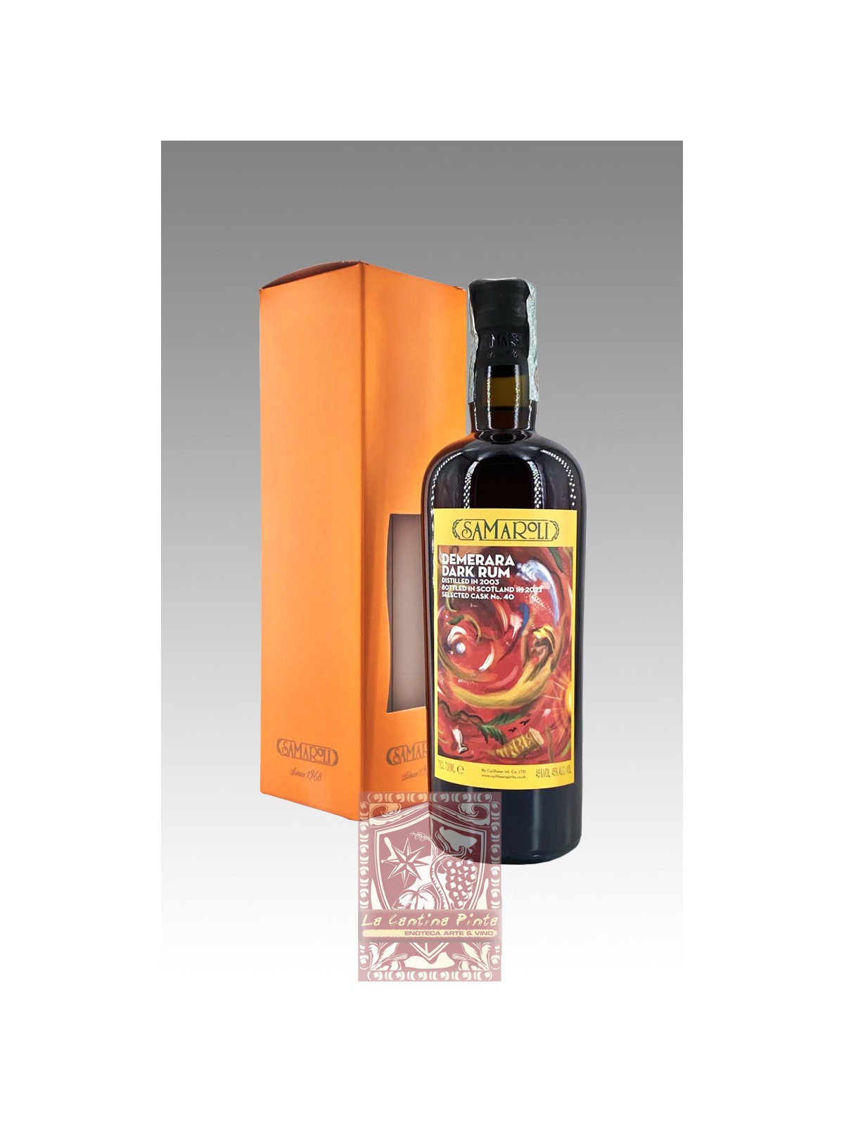 DEMERARA DARK RUM 2003/2022 70 CL -  SAMAROLI