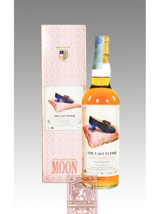 THE LAST FETISH 49 Y.O. NORTH BRITISH GRAIN 1962 SINGLE GRAIN WHISKY  MOON IMPORT
