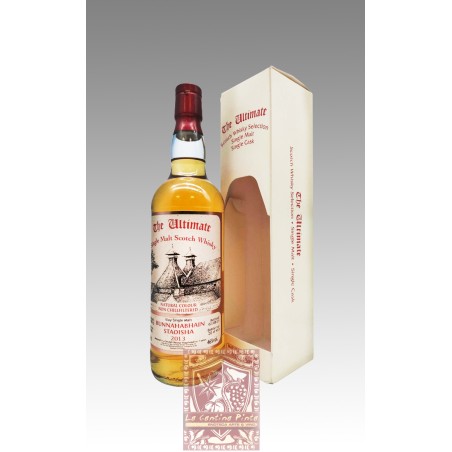 THE ULTIMATE PEATED ISLAY SINGLE MALT SCOTCH WHISKY BUNNAHABHAIN 1997 13 YO  CASK STRENGTH