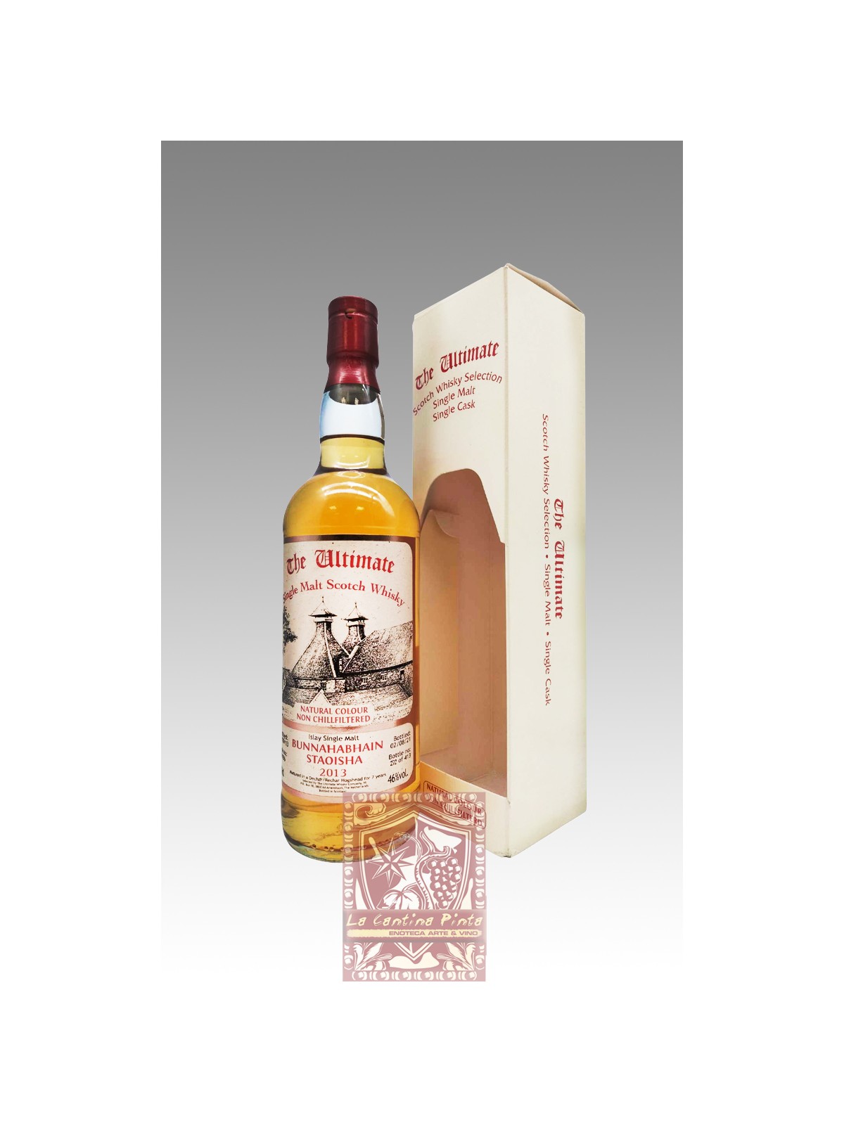 THE ULTIMATE PEATED ISLAY SINGLE MALT SCOTCH WHISKY BUNNAHABHAIN 1997 13 YO  CASK STRENGTH