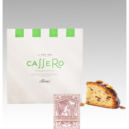 PAN DEL CASSERO CIOCCOLATO E PISTACCHI 500g - F.LLI BONCI