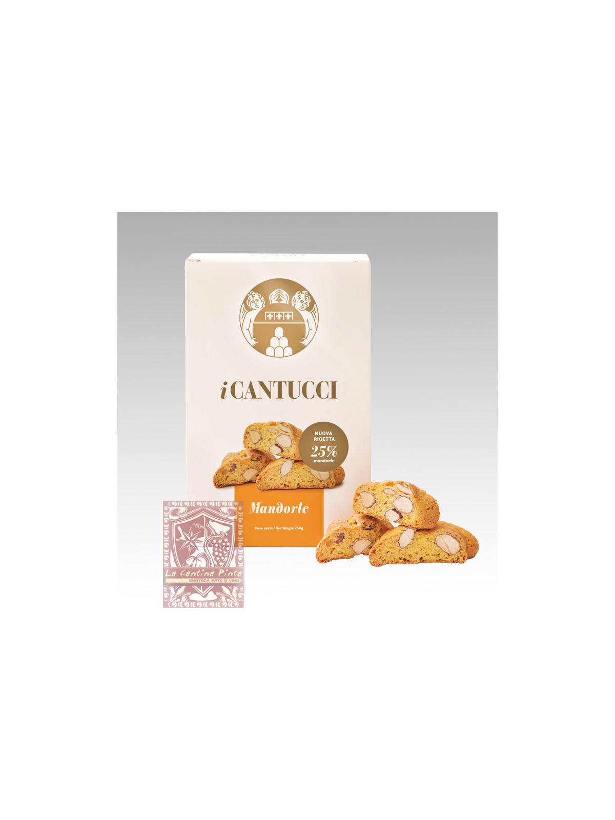 CANTUCCI TOSCANI ALLE MANDORLE 250g - F.LLI BONCI