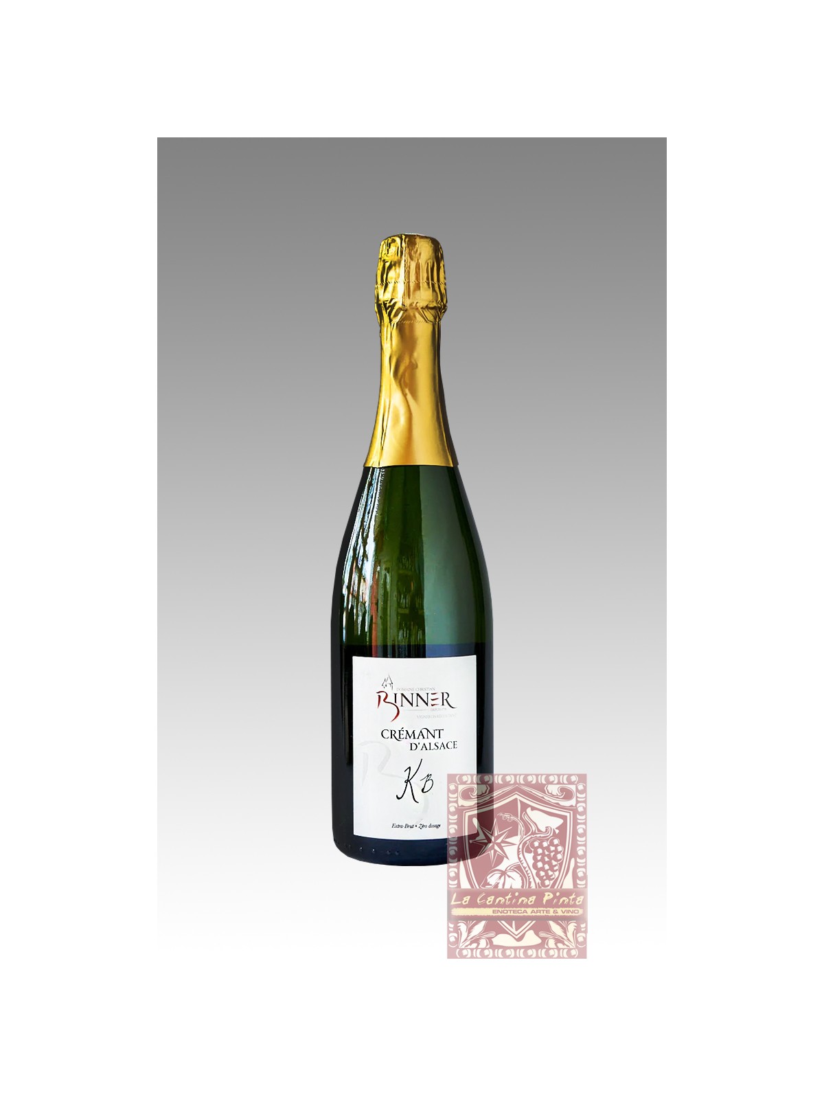 CREMANT D'ALSACE KB 2013 EXTRA BRUT- DOMAINE CHRISTIAN BINNER
