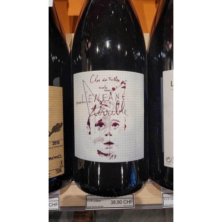  LE CLOS DES TREILLES ENFANT TERRIBLE 2017 ANJOU ROUGE