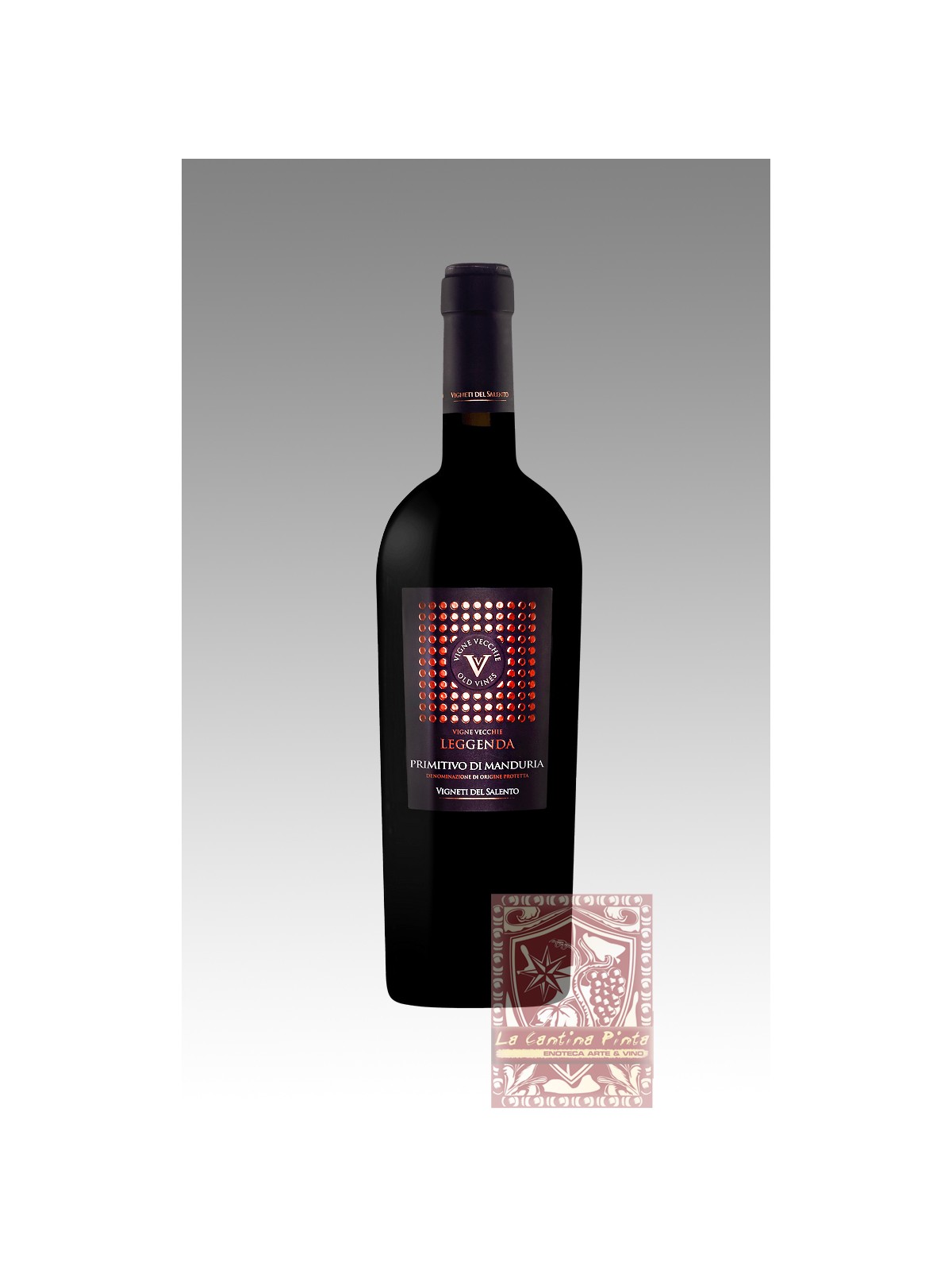 LEGGENDA PRIMITIVO DI MANDURIA VIGNE VECCHIE 2021 - VIGNETI DEL SALENTO
