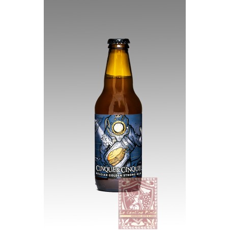 BIRRA ARTIGIANALE "CINQUE E CINQUE" STRONG BELGIAN ALE - PICCOLO BIRRIFICIO CLANDESTINO
