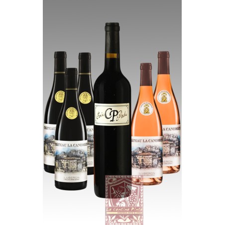 ASSORTMENT 'B' COIN PERDU' 2022 - CONFEZIONE MISTA DA 6 BOTTIGLIE CHATEAU LA CANORGUE (Bio)