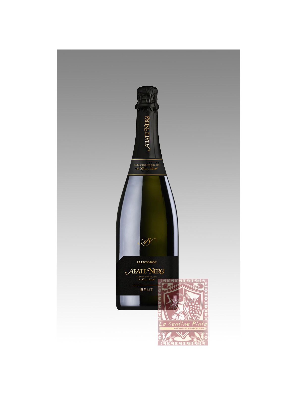 ABATE NERO TRENTO DOC CUVEE DELL'ABATE BRUT RISERVA 2010