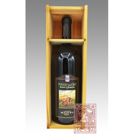BRUNELLO DI MONTALCINO POGGIO ALL'ORO RISERVA 2010 MAGNUM LT.1,5 CASTELLO BANFI