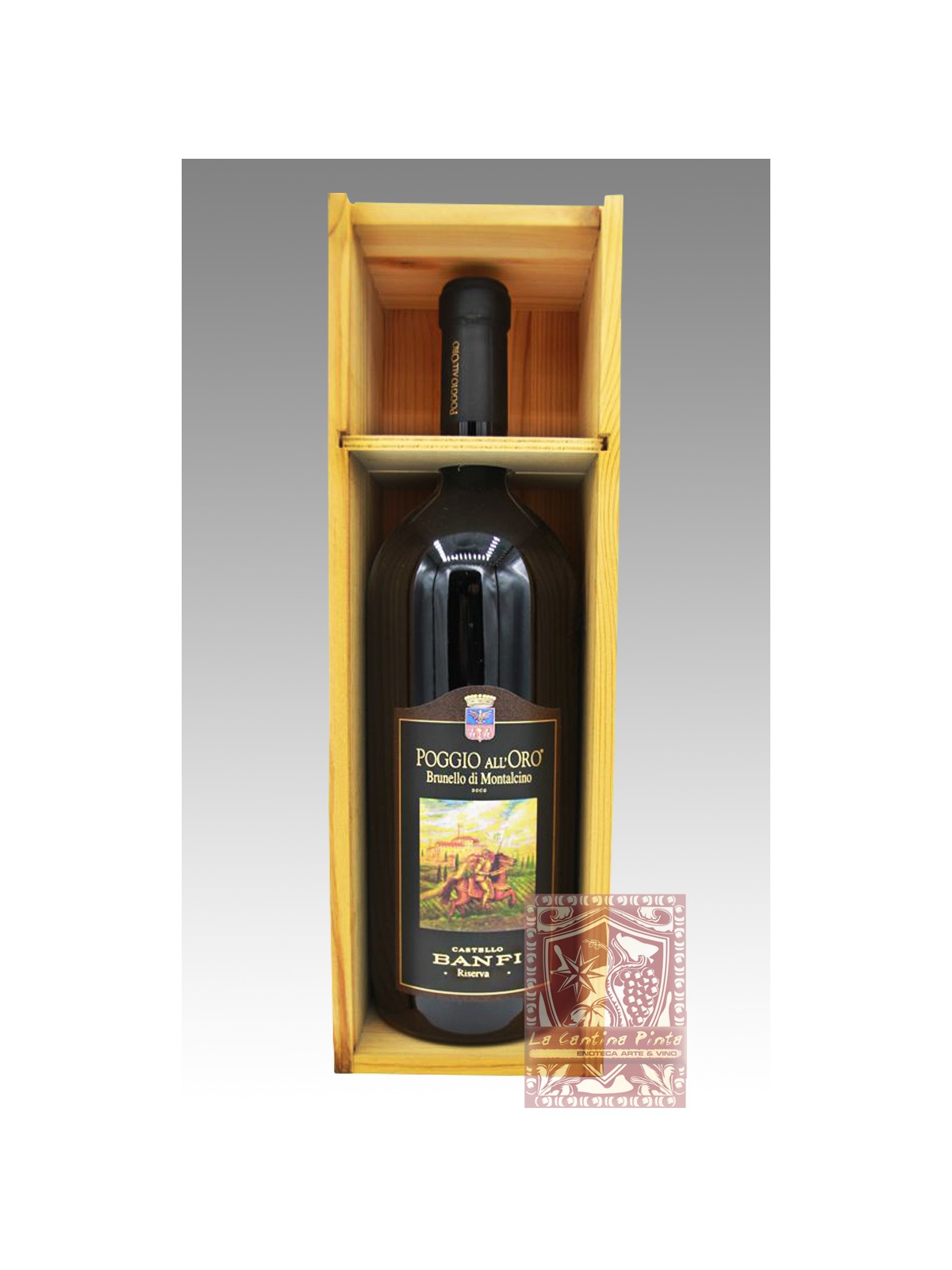 BRUNELLO DI MONTALCINO POGGIO ALL'ORO RISERVA 2010 MAGNUM LT.1,5 CASTELLO BANFI