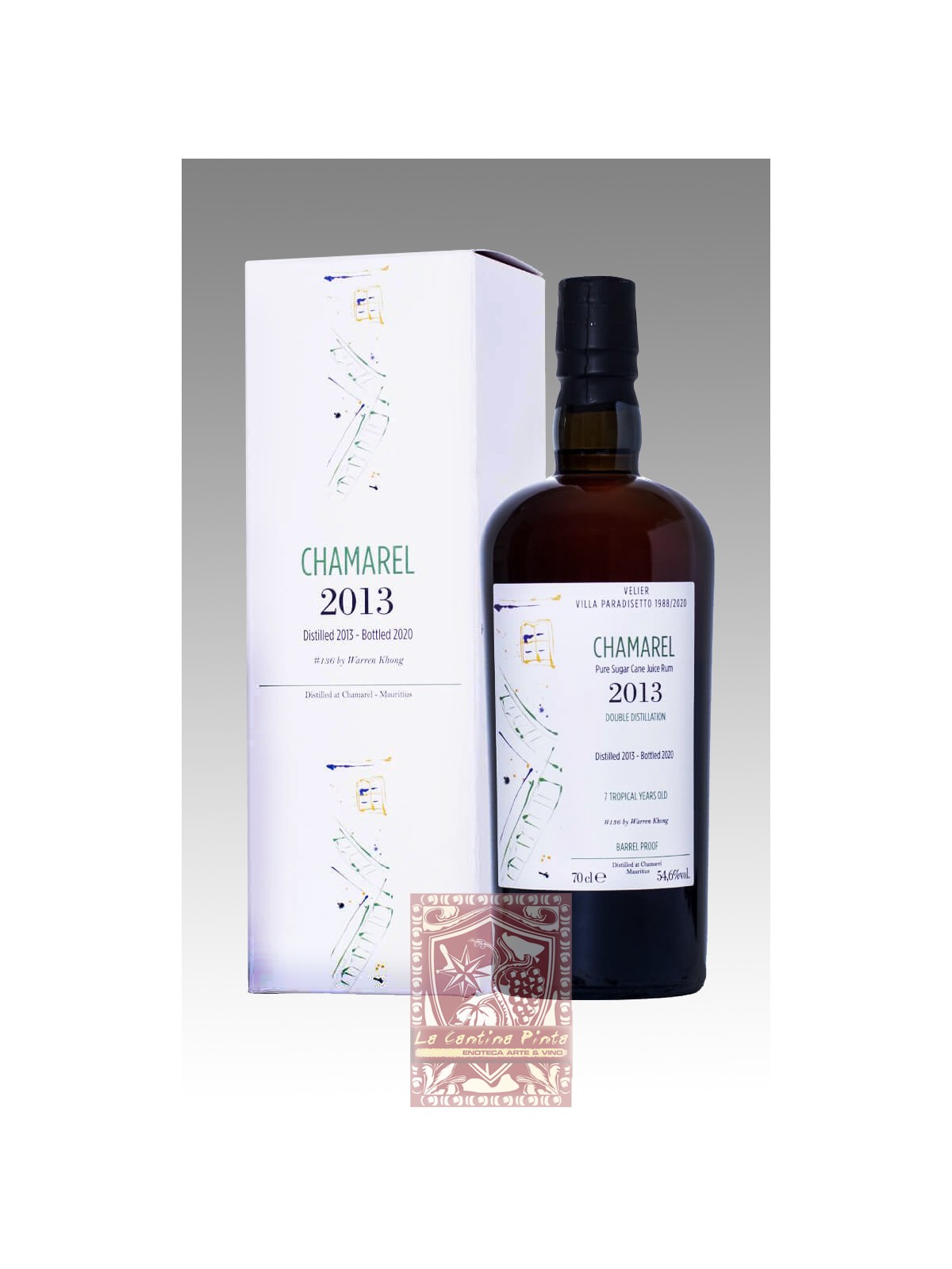 PURE SUGAR CANE JUICE RUM CHAMAREL 2013 7 YO VILLA PARADISETTO VELIER