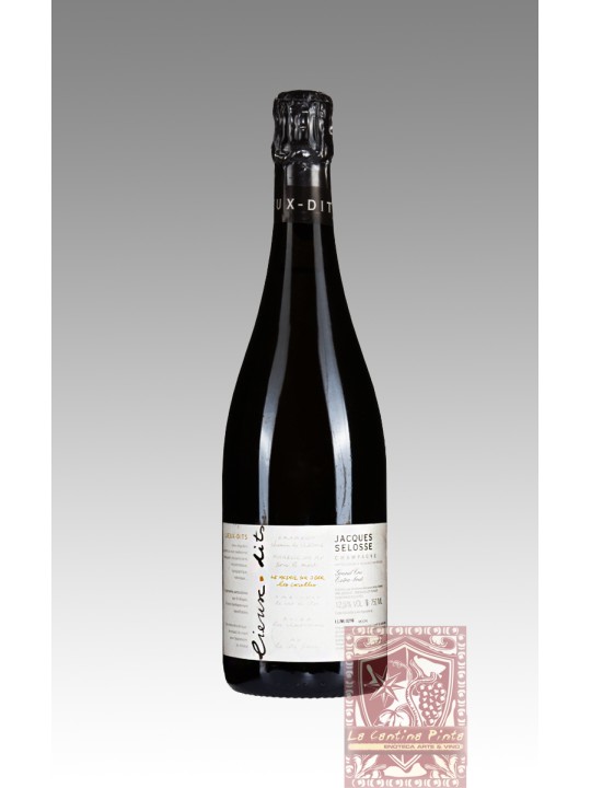 JACQUES SELOSSE LIEUX-DITS "LES CARELLES" LE MESNIL SUR OGER GRAND CRU EXTGRA BRUT