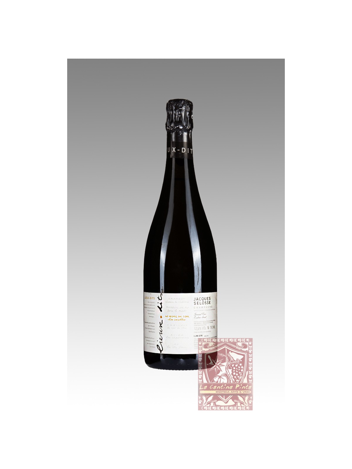 JACQUES SELOSSE LIEUX-DITS "LES CARELLES" LE MESNIL SUR OGER GRAND CRU EXTGRA BRUT