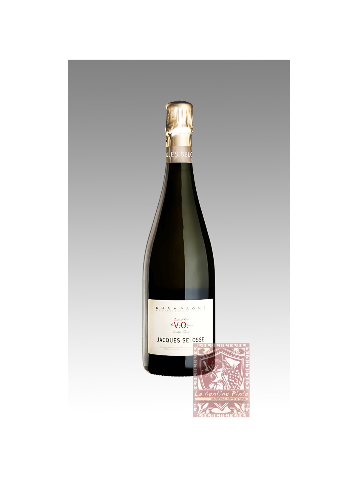 JACQUES SELOSSE V.O. "VERSION ORIGINAL"  BLANC DE BLANCS GRAND CRU  EXTRA BRUT, CHAMPAGNE