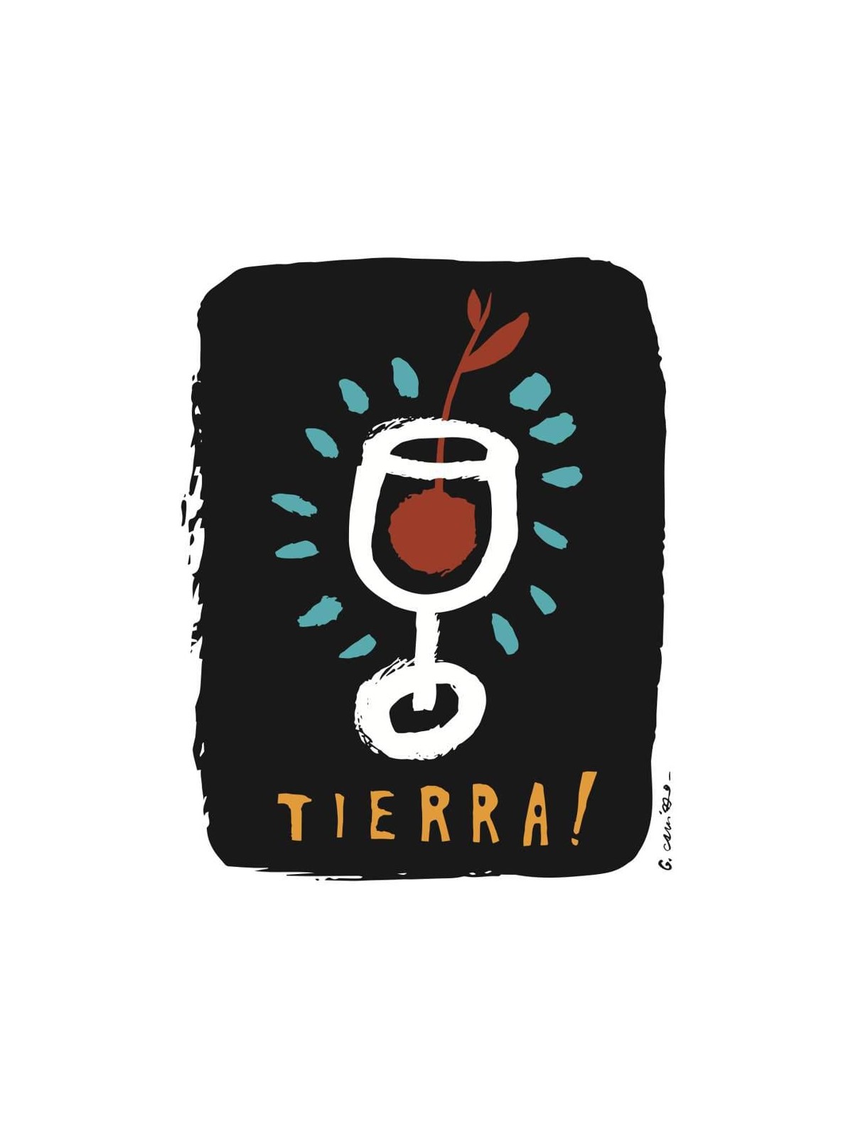 TIERRA! VINO BIANCO NON FILTRATO MALAUVA