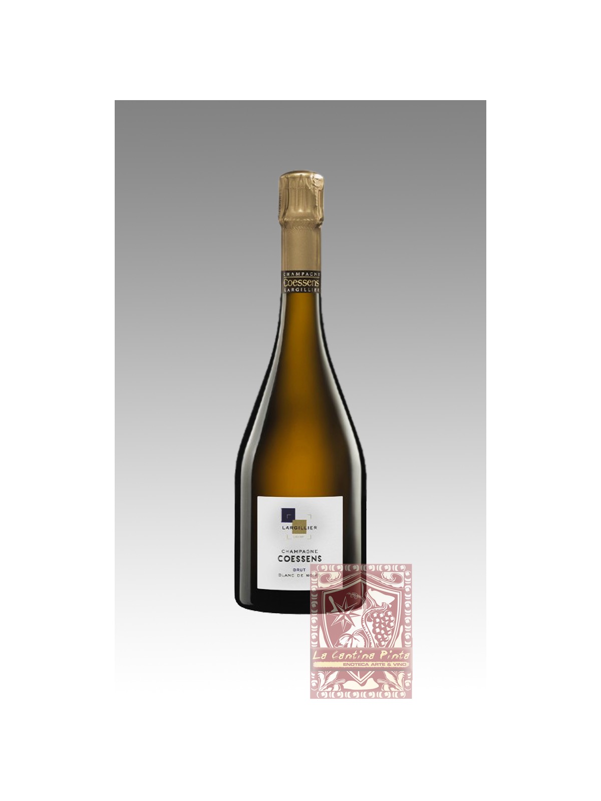 LARGILLIER COESSENS 2015  BRUT BLANC DE NOIRS CHAMPAGNE
