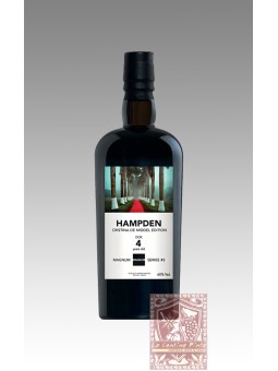HAMPDEN DOK  4 YO 2021 PURE SINGLE RUM MAGNUM SERIES -3 CRISTINA DE MIDDEL EDITION 70CL